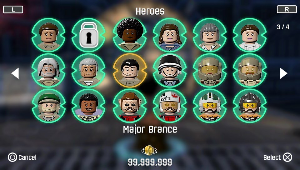 all characters in lego star wars the force awakens